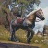 Grey Spotted Horse Skyrim Diamond Painting