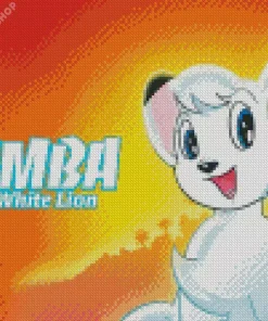 Kimba The White Lion Diamond Painting