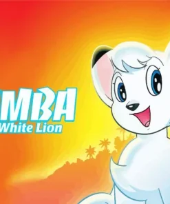 Kimba The White Lion Diamond Painting