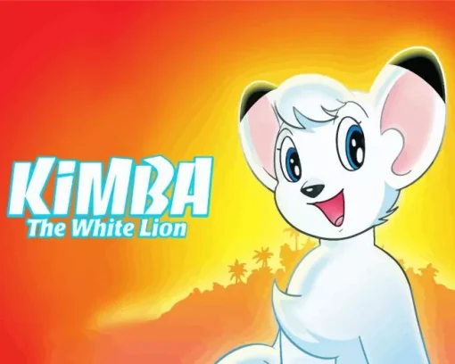 Kimba The White Lion Diamond Painting